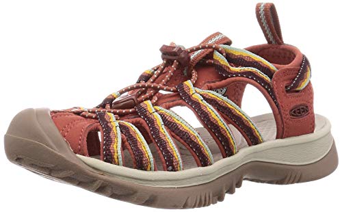 KEEN Damen Whisper Sandals, Redwood, 40.5 von KEEN