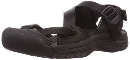 KEEN Damen Zerraport 2 Geschlossene Zehenpartie, leicht, Sport Modische Sandalen, Schwarz/Schwarz, 38.5 EU von KEEN