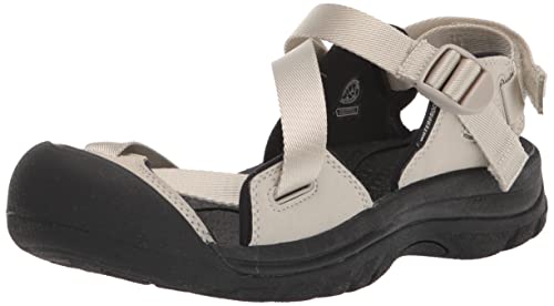 KEEN Damen Zerraport Ii-w Modische Sandalen, Silber Birke/Schwarz, 40 EU von KEEN