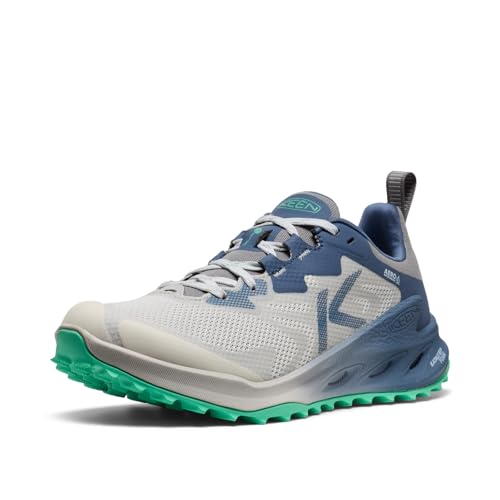 KEEN Damen Zionic Nxt Niedrige Höhe, wasserdicht, für jedes Gelände, bequem, Vapor/Ballad Blue, 38 EU von KEEN