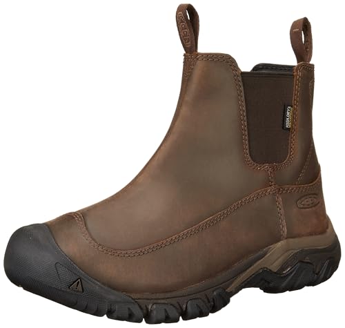 KEEN Herren Anchorage Boot Iii Wp-m Wanderstiefel, braun, 39.5 EU von KEEN