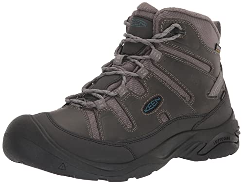 KEEN Herren Circadia Mid Height Polar Wanderstiefel, Steel Grey/Legion Blue, 46 EU von KEEN