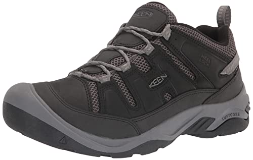 KEEN Herren Circadia Vent-m Wanderschuhe, Schwarz/Stahlgrau, 41 EU von KEEN