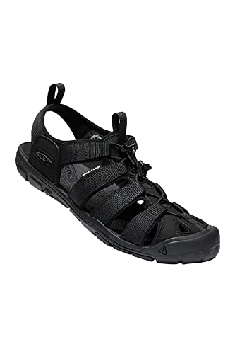 KEEN Herren Clearwater CNX Sandalen, Triple Black, 40.5 EU von KEEN