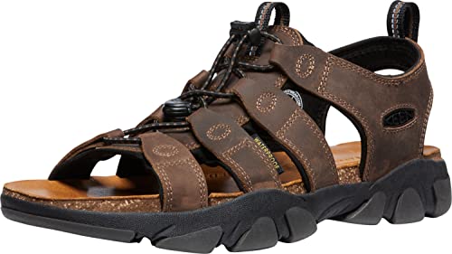 KEEN Herren Daytona 2 Sandale, Bison Schwarz, 40.5 EU von KEEN