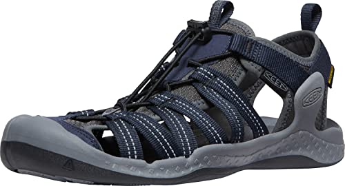 KEEN Herren Drift Creek H2 Sandalen, Sky Captain/Magnet, 46 EU von KEEN