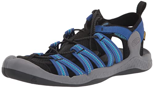 KEEN Herren Drift Creek H2 Sandalen, Vapor/Brilliant Blue, 42.5 EU von KEEN