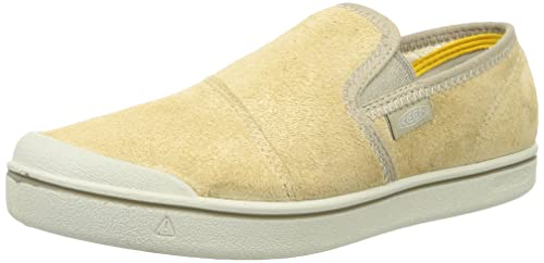 KEEN Herren Eldon Harvest Schlupfschuh, Leder Holzschuh, Beige/silberfarben/Birke, 42.5 EU von KEEN