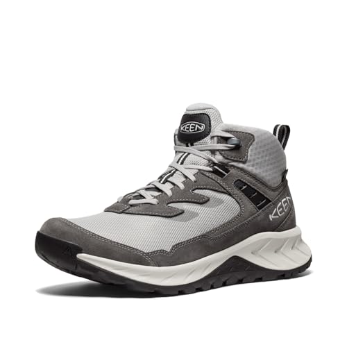 KEEN Herren Hightrail Mid Waterproof Wanderstiefel, Alloy/Vapor, 45 EU von KEEN