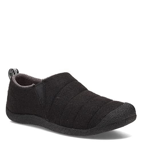 KEEN Herren Howser 2 Slipper, Black Felt/Black, 42.5 EU von KEEN