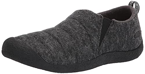 KEEN Herren Howser 2 Slipper, Charcoal Grey Felt/Black, 40.5 EU von KEEN