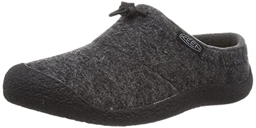 KEEN Herren Howser 3 Slide Hausschuh, Charcoal Grey Felt/Black, 42.5 EU von KEEN