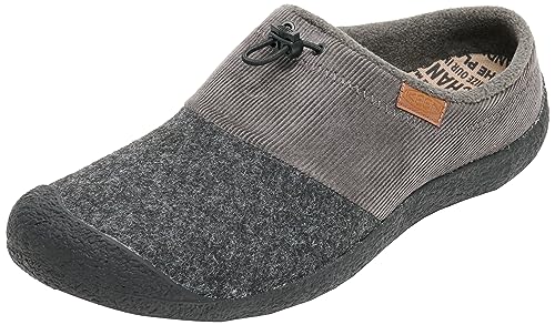 KEEN Herren Howser 3 Slide Hausschuh, Magnet Cord/Charcoal, 40 EU von KEEN