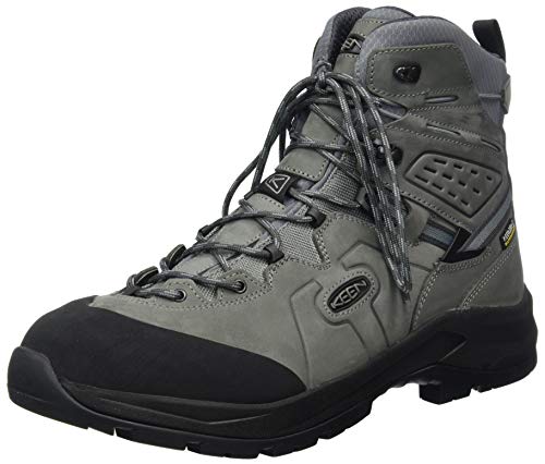 KEEN Herren Karraig wasserdicht Wanderstiefel, Bungee Cord Green Gables, 41 EU von KEEN