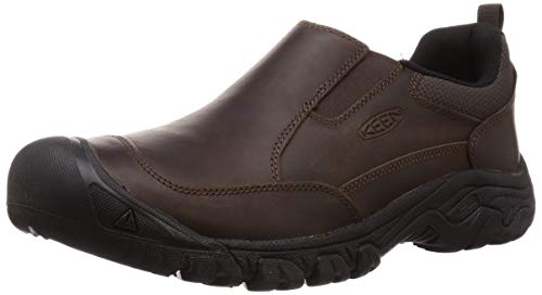 KEEN Herren M_Targhee Iii Slip On Wide Pantoletten, Dunkle Erde/Mulch, 50 EU Weit von KEEN