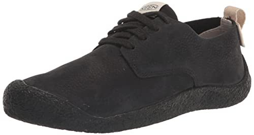 KEEN Herren Mosey Derby Leder Sneaker, Schwarz, 42 EU von KEEN