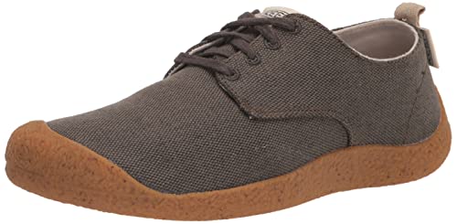 KEEN Herren Mosey Derby Leinwand Sneaker, Schwarz, Oliv, Schwarz, Oliv, 40 EU von KEEN