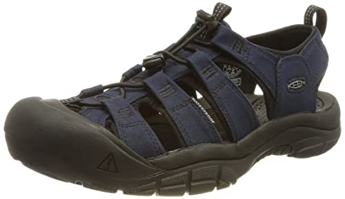 KEEN Herren Newport Canvas Sandalen, Navy, 45 EU von KEEN