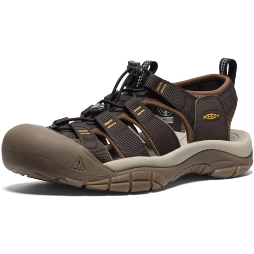 KEEN Herren Newport H2 Sandalen, Java/Golden Yellow, 47.5 EU KEEN Herren Newport H2 Sandalen, Java/Golden Yellow, 47.5 EU von KEEN