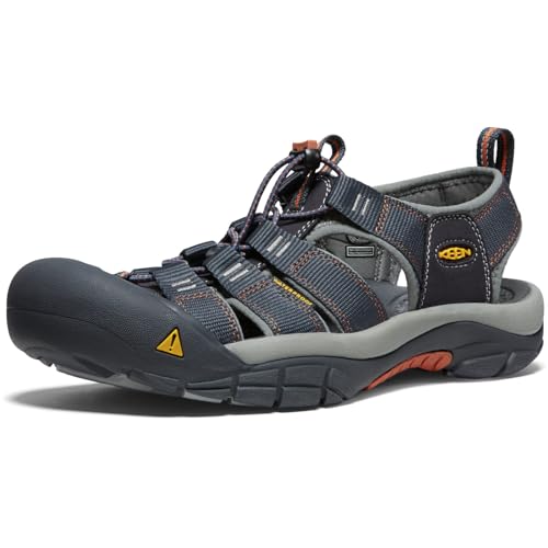 KEEN Herren Newport H2 Sandalen, India Ink/Rust, 49 EU von KEEN