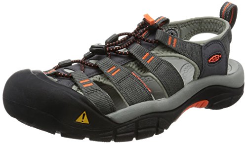 KEEN Herren Newport H2 Sandalen, Magnet/Nasturtium, 39.5 EU von KEEN