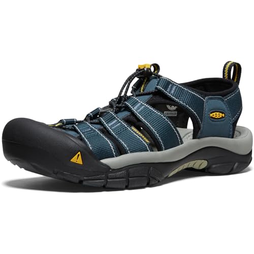 KEEN Herren Newport H2 Sandalen, Navy/Medium Gray, 49 EU von KEEN