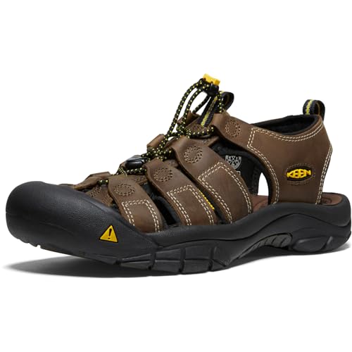 KEEN Herren Newport Sandalen, Bison, 48.5 EU von KEEN