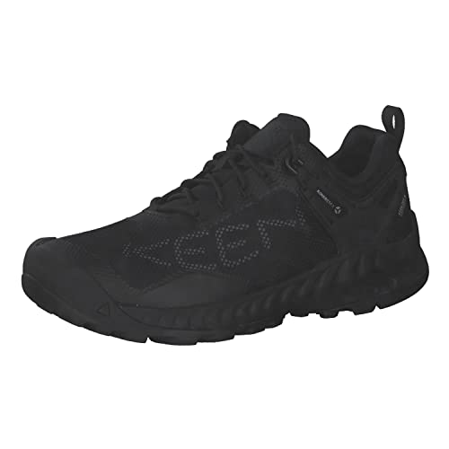 KEEN Herren Nxis Evo Waterproof Wanderschuhe, 3 x Schwarz, 44.5 EU von KEEN