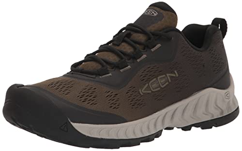 KEEN Herren Nxis Speed Wanderschuh, Military Olive Ombre, 41 EU von KEEN