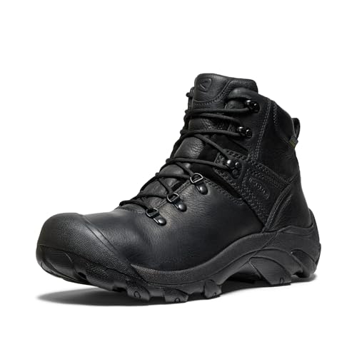 KEEN Herren Pyrenees Wanderstiefel, Black/Legion Blue, 41 EU von KEEN