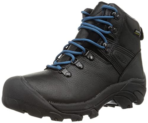 KEEN Herren Pyrenees Wanderstiefel, Black/Legion Blue, 46 EU von KEEN