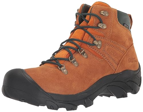 KEEN Herren Pyrenees Wanderstiefel, Maple/Marmalade, 39.5 EU von KEEN