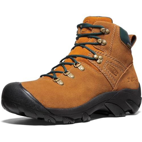 KEEN Herren Pyrenees Wanderstiefel, Maple/Marmalade, 43 EU von KEEN