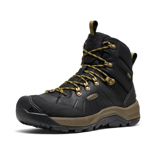 KEEN Herren Revel 4 Mid Polar Schneestiefel, Black Lemon Curry, 40 EU KEEN Herren Revel 4 Mid Polar Schneestiefel, Black Lemon Curry, 40 EU von KEEN