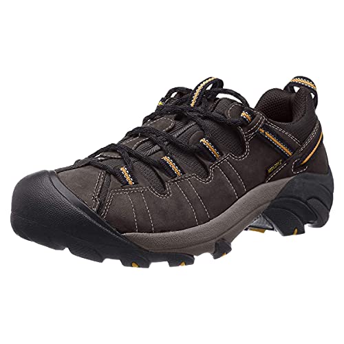 KEEN Herren Targhee 2 Waterproof Wanderschuh, Raven/Tawny Olive, 43 EU von KEEN