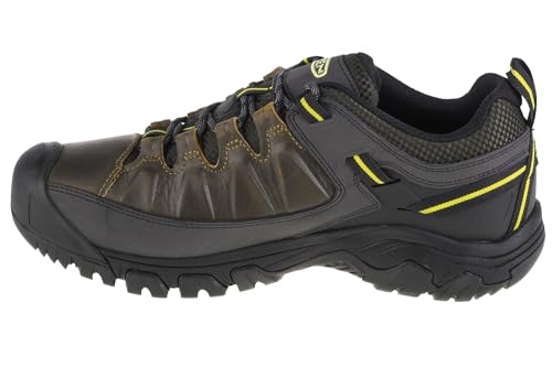 KEEN Targhee 3 Waterproof, Zapatos para Senderismo Hombre, Gris (Forest Night/Evening Primrose), 42 EU von KEEN