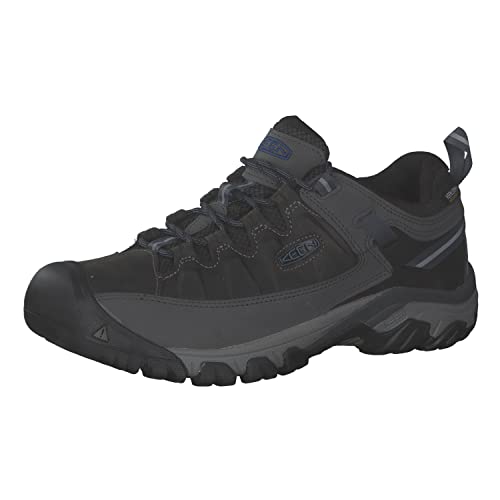 KEEN Targhee 3 Waterproof, Zapatos para Senderismo Hombre, Gris (Steel Grey/Captains Blue), 39,5 EU von KEEN