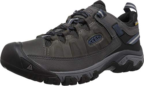 KEEN Targhee 3 Waterproof, Zapatos para Senderismo Hombre, Gris (Steel Grey/Captains Blue), 40 EU von KEEN