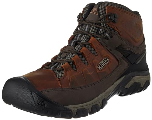 KEEN Herren Targhee III Mid WP Wanderstiefel, Braun (Chestnut/Mulch), 40 EU von KEEN