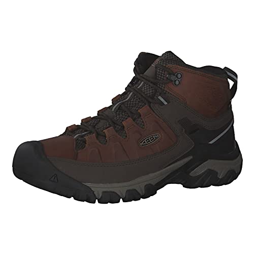 KEEN Herren Targhee III Mid WP Wanderstiefel, Braun (Chestnut/Mulch), 42.5 EU von KEEN