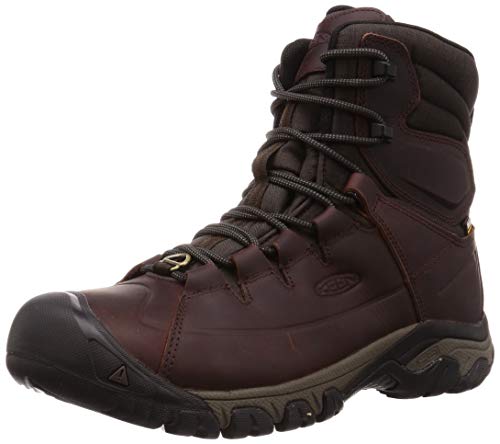 KEEN Herren Targhee Lace High Polar wasserdicht Schneestiefel, Kakao Mulch, 43 EU von KEEN