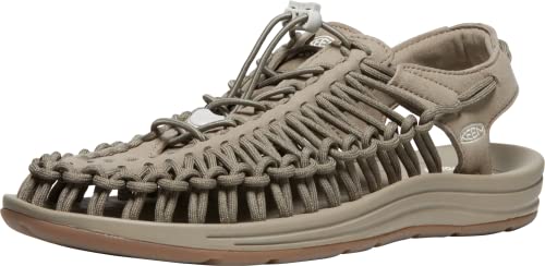 KEEN Herren Uneek Sandalen, Timberwolf/Plaza Taupe, 44 EU von KEEN