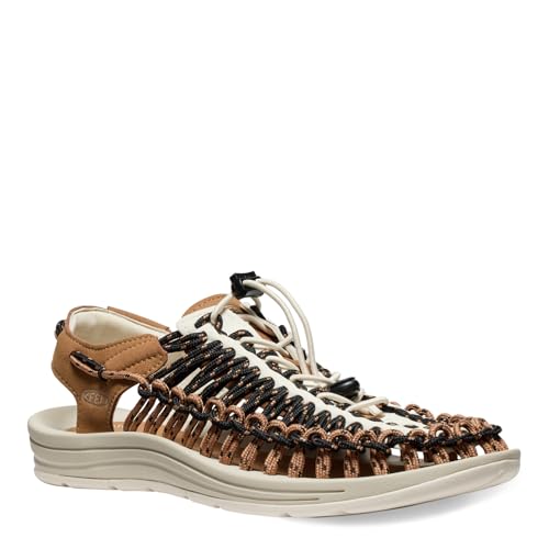 KEEN Herren Uneek Sandalen, Schwarz/Streifenhörnchen, 43 EU KEEN Herren Uneek Sandalen, Schwarz/Streifenhörnchen, 43 EU von KEEN