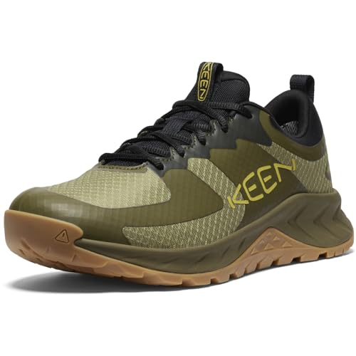 KEEN Herren Versacore Waterproof Wanderschuh, Dark Olive Antique Moss, 39.5 EU von KEEN