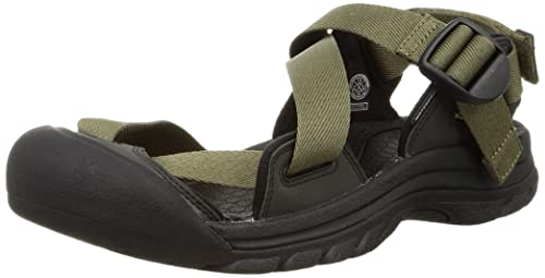 KEEN Herren Zerraport Ii-m Modische Sandalen Zerraport 2 Durable Fashion, Military Olive Schwarz, 45 EU von KEEN