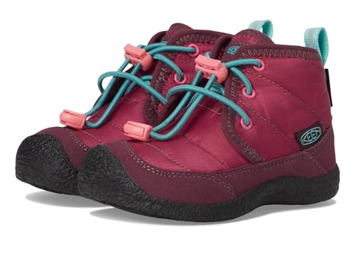 KEEN Howser 2 Waterproof Chukka Boots, Beaujolais Pool Blue, 29 EU von KEEN