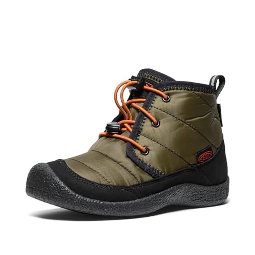 KEEN Howser 2 Waterproof Chukka Boots, Dark Olive/Gold Flame, 36 EU KEEN Howser 2 Waterproof Chukka Boots, Dark Olive/Gold Flame, 36 EU von KEEN