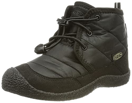 KEEN Unisex Kinder Howser 2 Waterproof Chukka Boots, Schwarz, 27/28 EU von KEEN