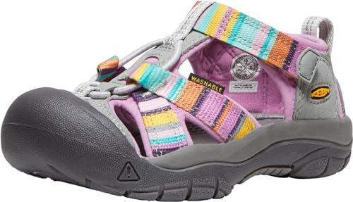 KEEN Jungen Unisex Kinder Venice H2 Sandalen, Lilac/Raya, 24 EU von KEEN