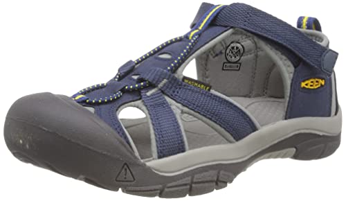 KEEN Jungen Unisex Kinder Venice H2 Sandale, Navy/Gray, 22 EU von KEEN